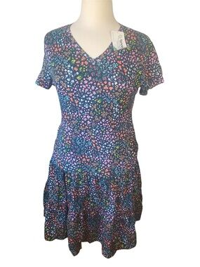 NWT Lands' End Multicolor Floral  Dress